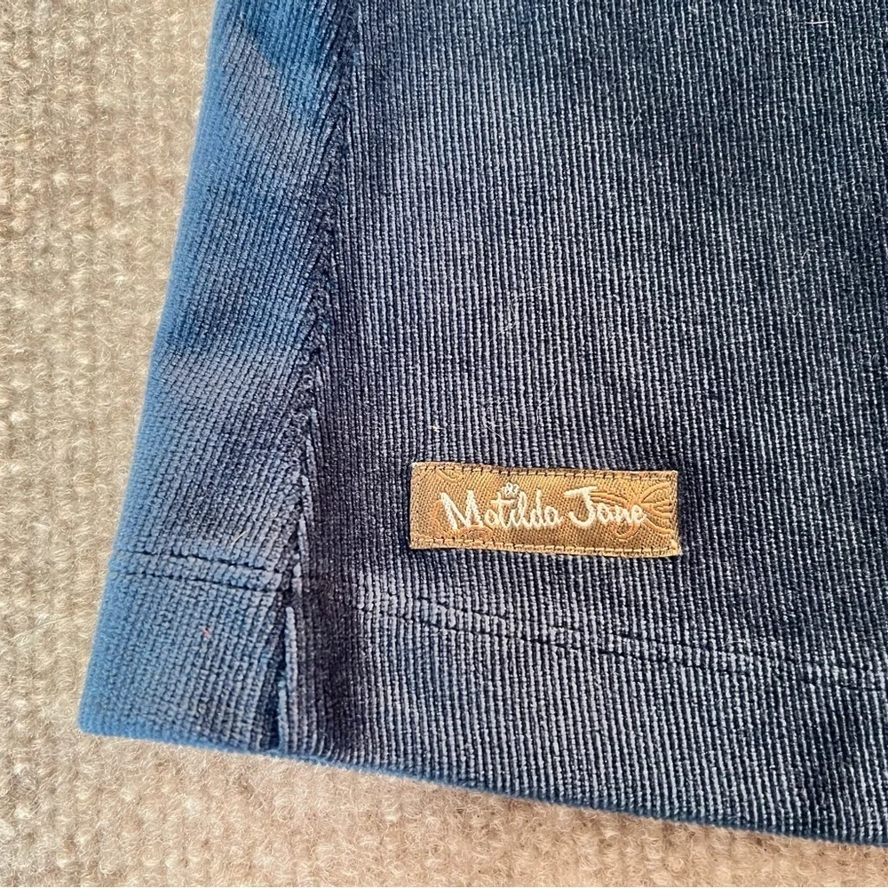 Matilda Jane Deep Blue Corduroy Top